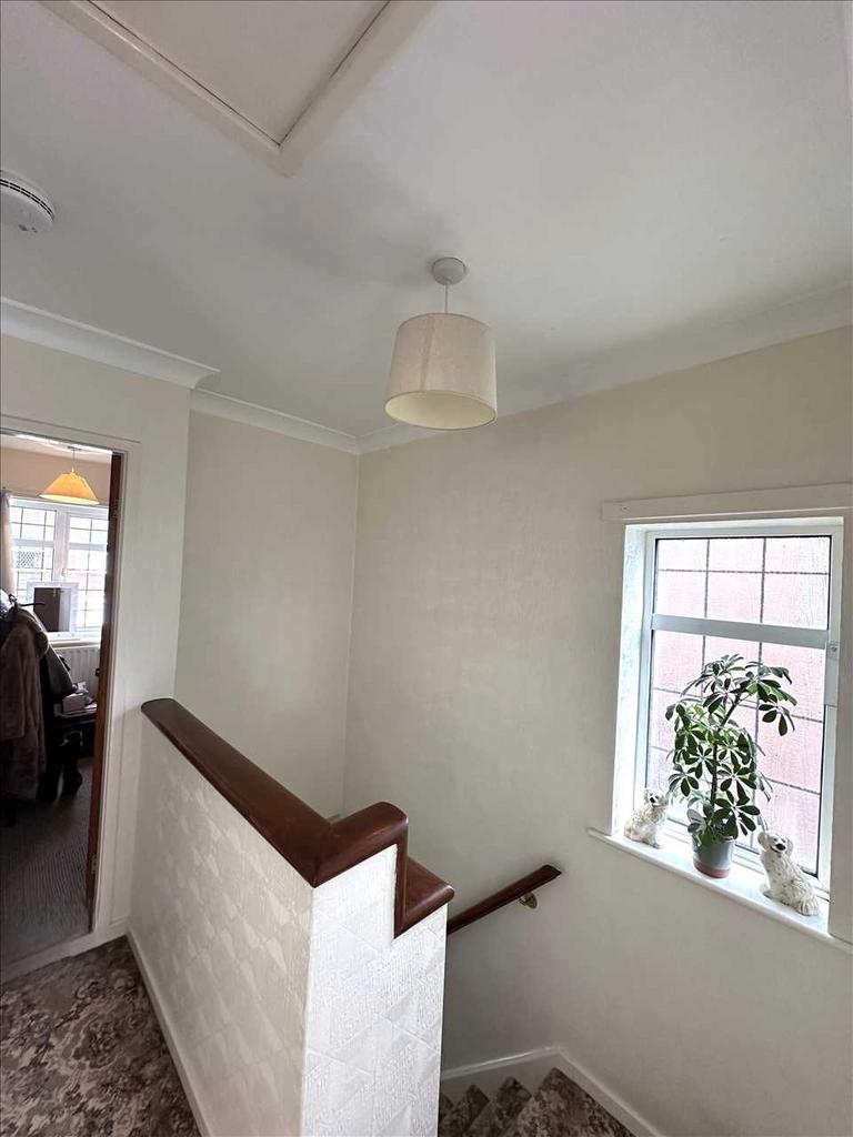 Rear entrance lobby: