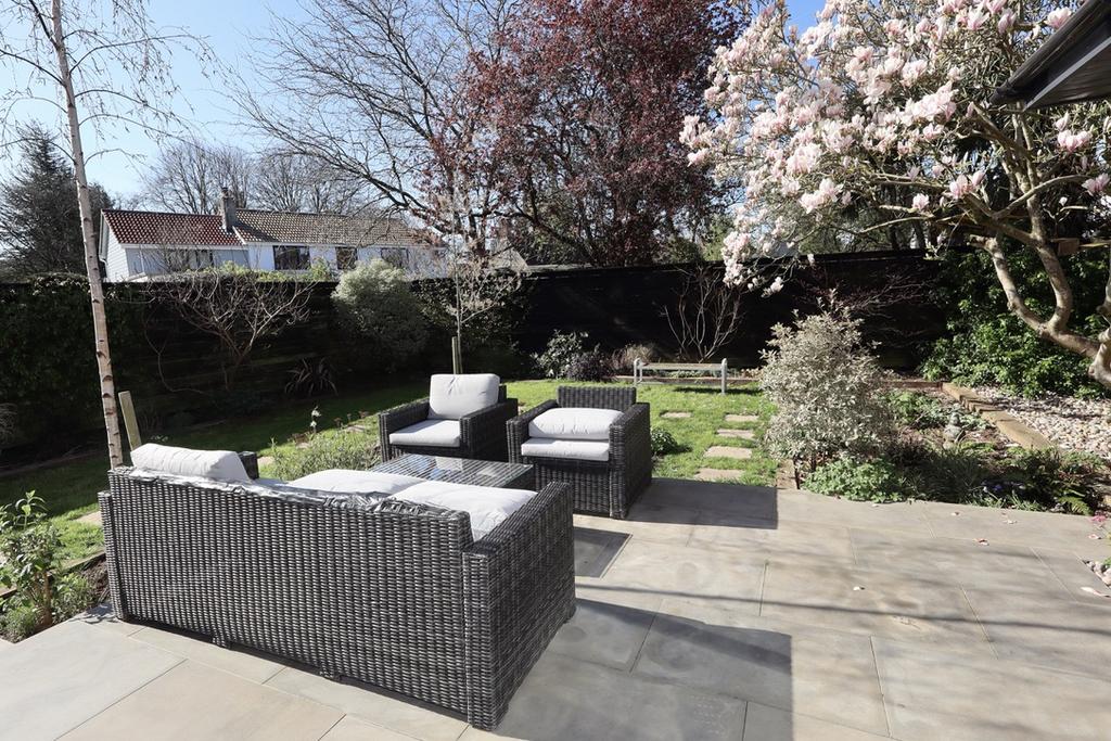 Rear garden
