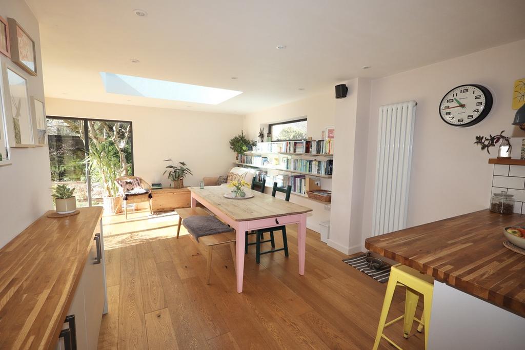 Kitchen through to dining room