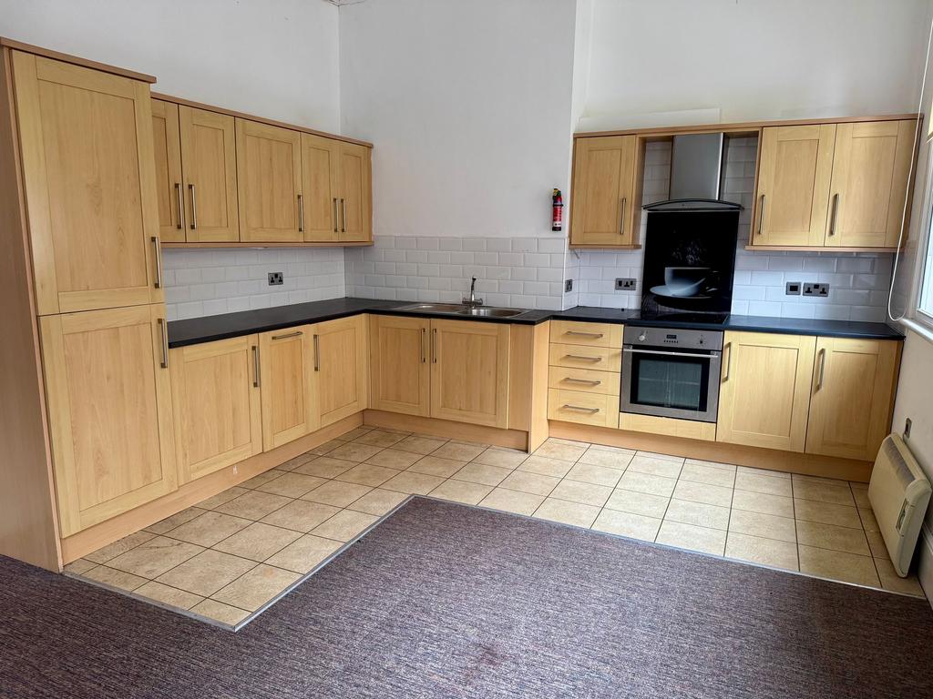 Open Plan Living Area and Kitchen