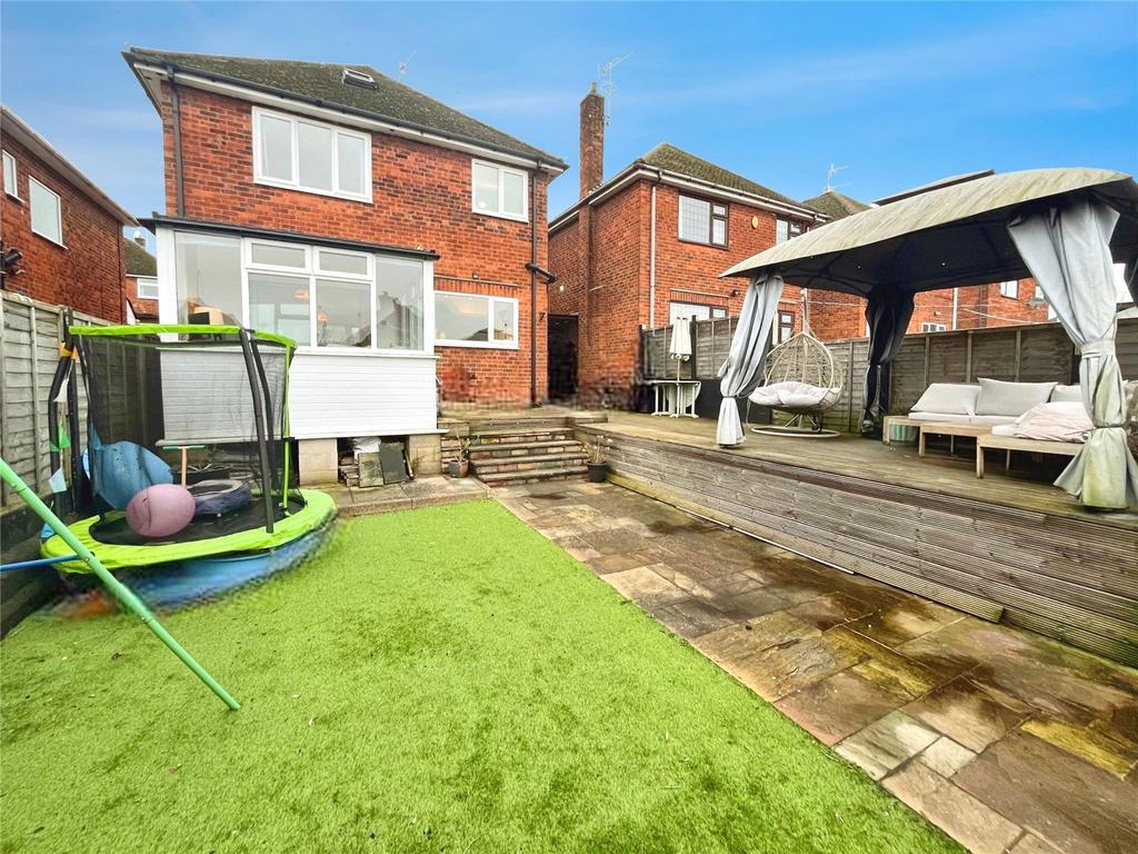 Rear garden