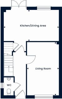 undefined, Plot 126, The Melford, Cashmere Park, Exeter Road, South Molton, Devon, EX36