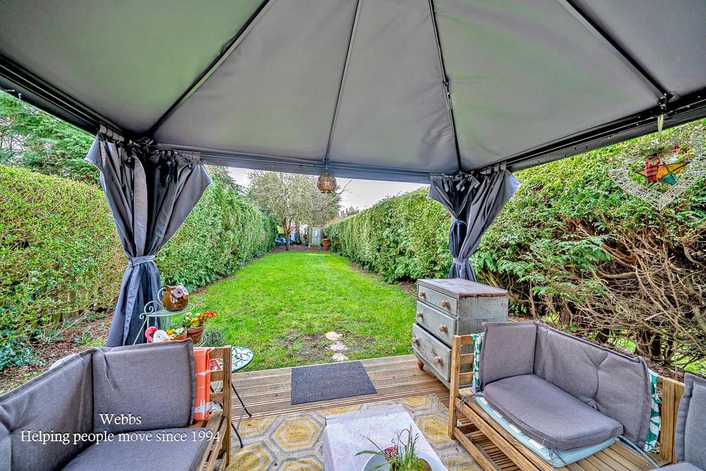 Rear garden