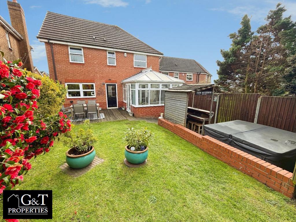 Rear garden