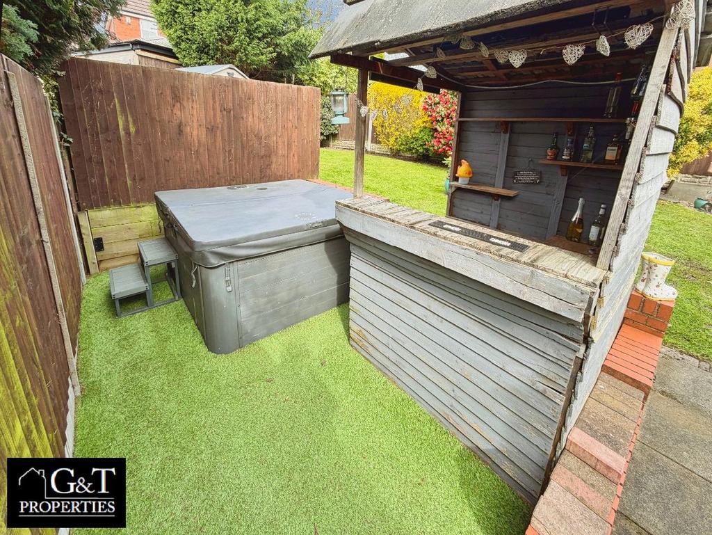 Rear garden