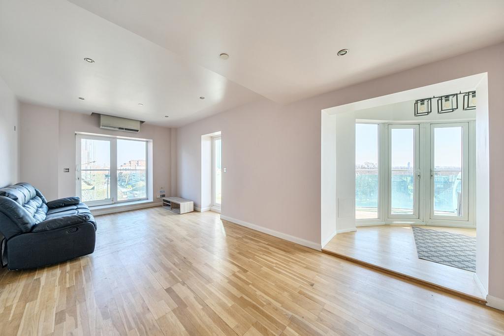 Open-plan living area