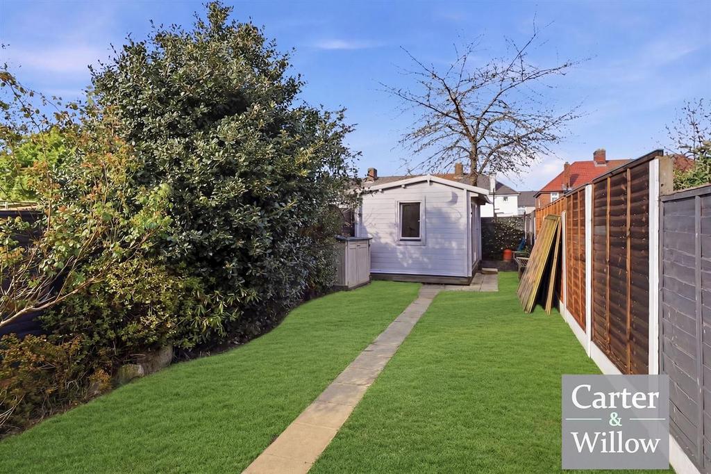 Private rear garden
