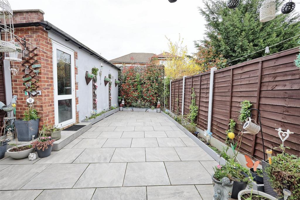 Rear garden