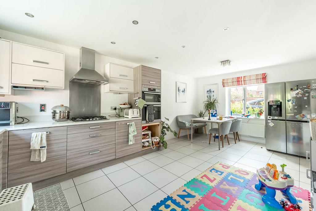 Open-plan living area, open plan living