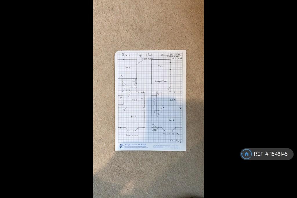 Old Hand Drawn Plan