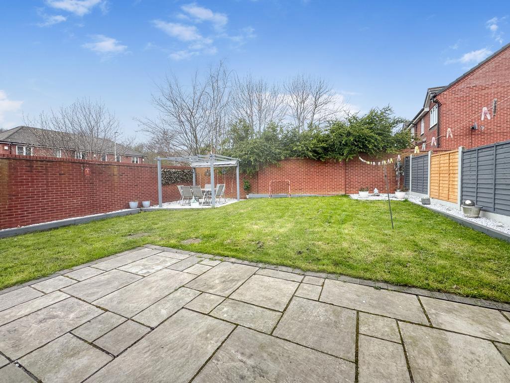 Rear garden