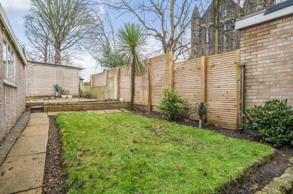 Rear garden
