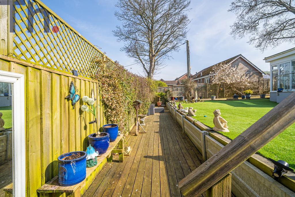 Rear Garden & Decked Area