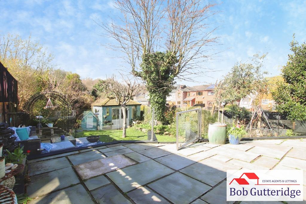 Enclosed rear garden