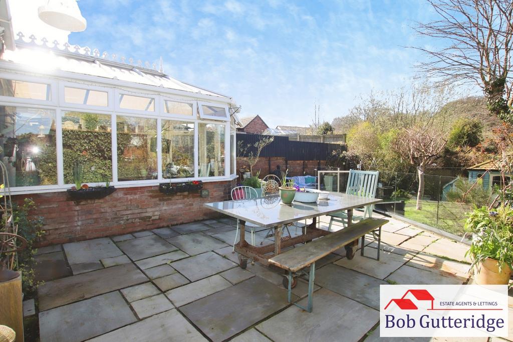 Enclosed rear garden