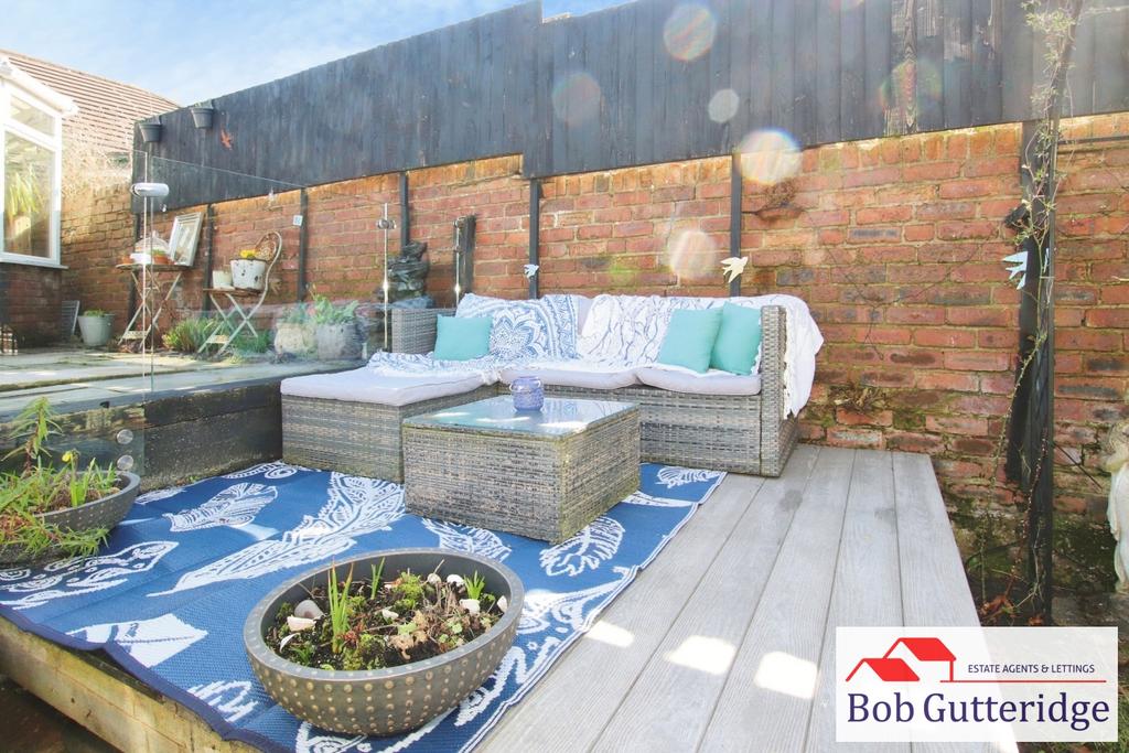 Enclosed rear garden