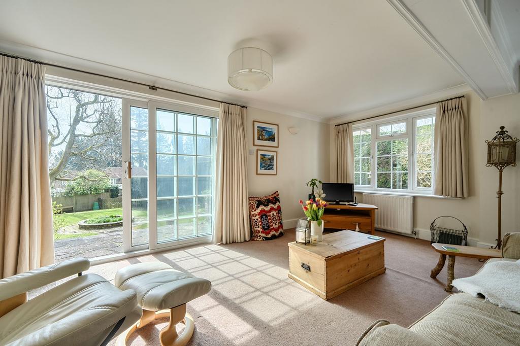 Living Area Leading Out Into Garden