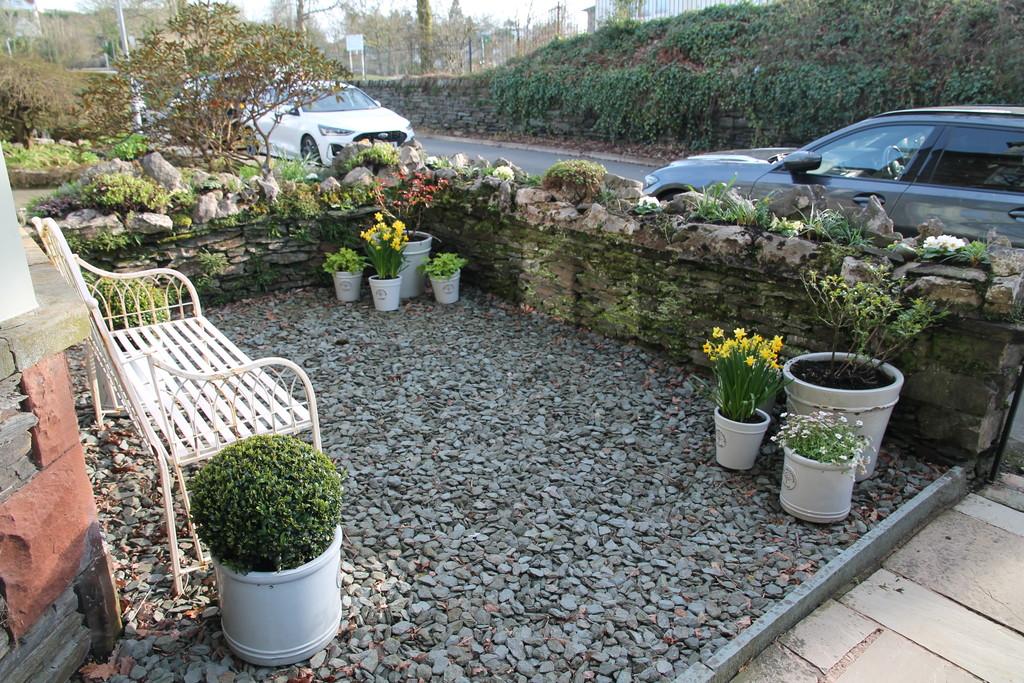 Front Garden and seating area