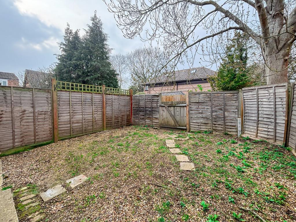 Rear garden