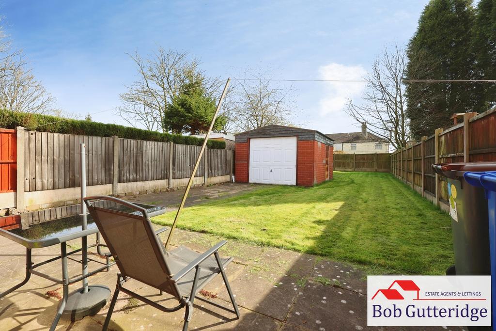 Rear garden