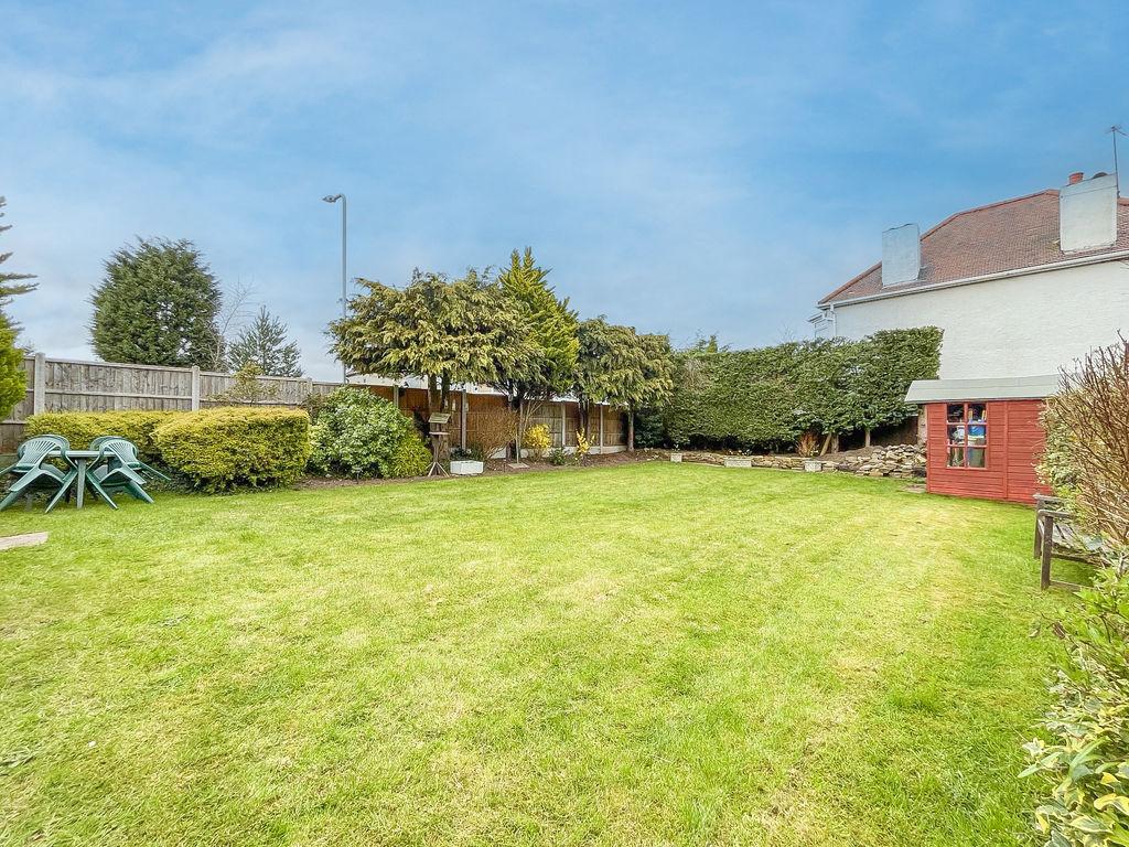 Rear garden