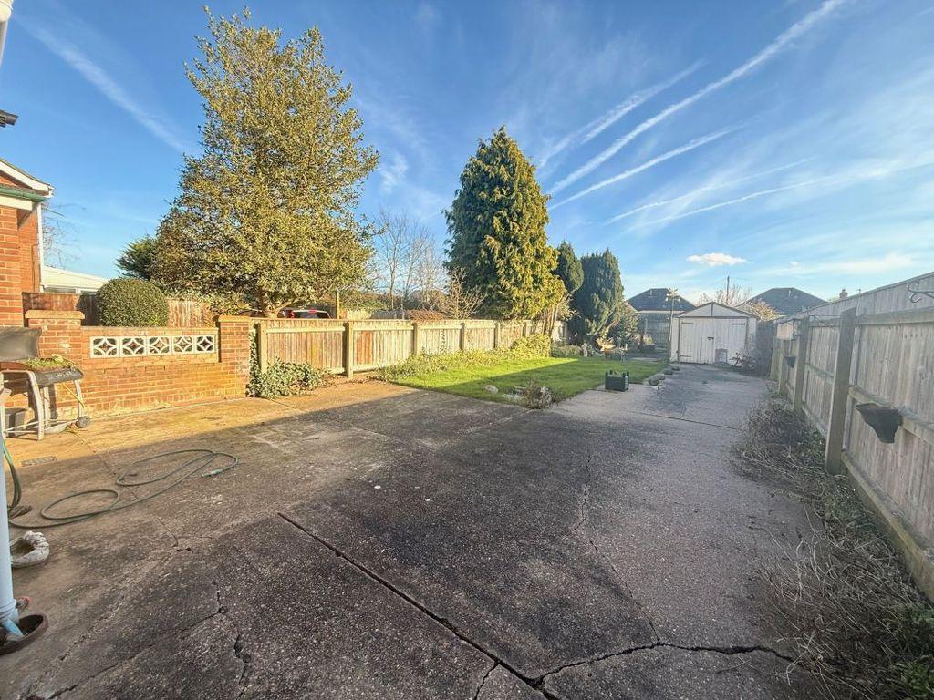 Rear garden