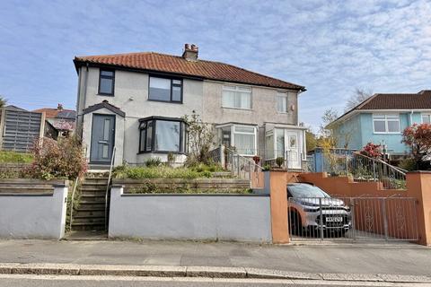 Weston Park Road, Plymouth Semi detached three bedroom family home with rear gardens