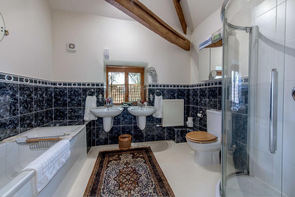 En suite...