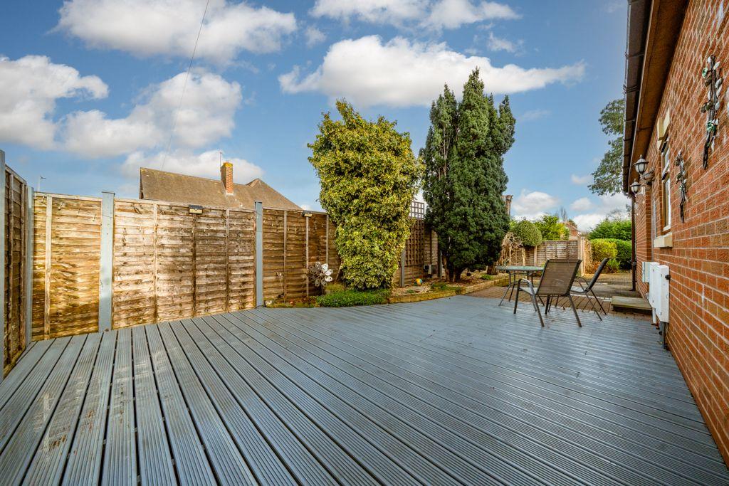 Front decked area
