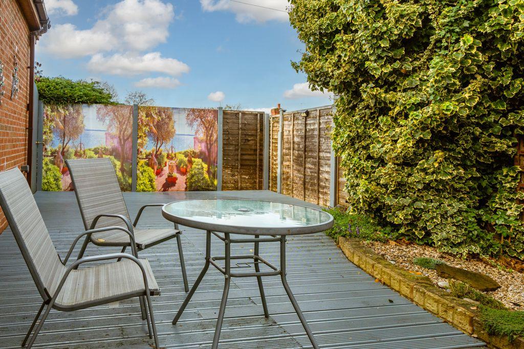 Front decked area