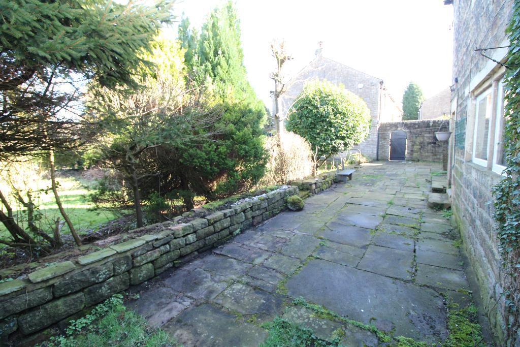 Rear of property