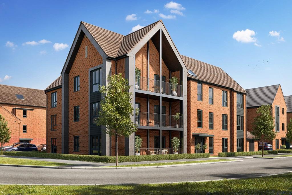 An artists impression of the Garrison Grove...