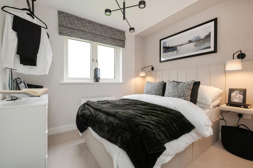 There's a spacious second double bedroom, ideal...