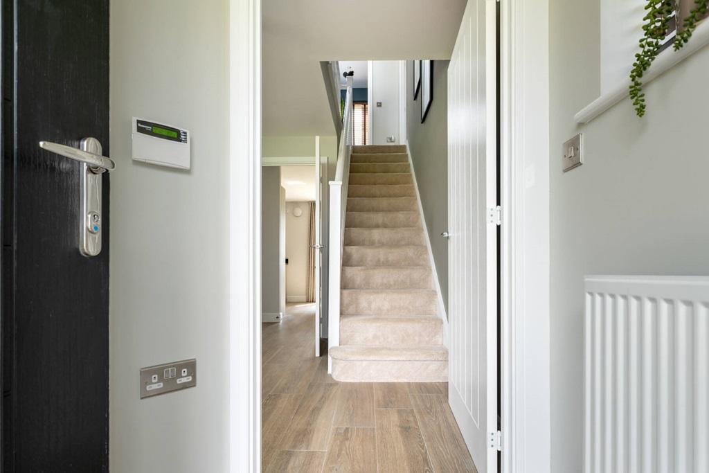 The welcoming hallway of the Amersham