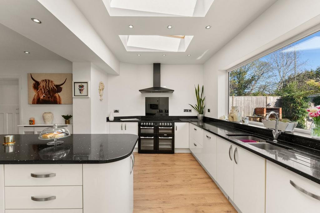 Kitchen, open plan living