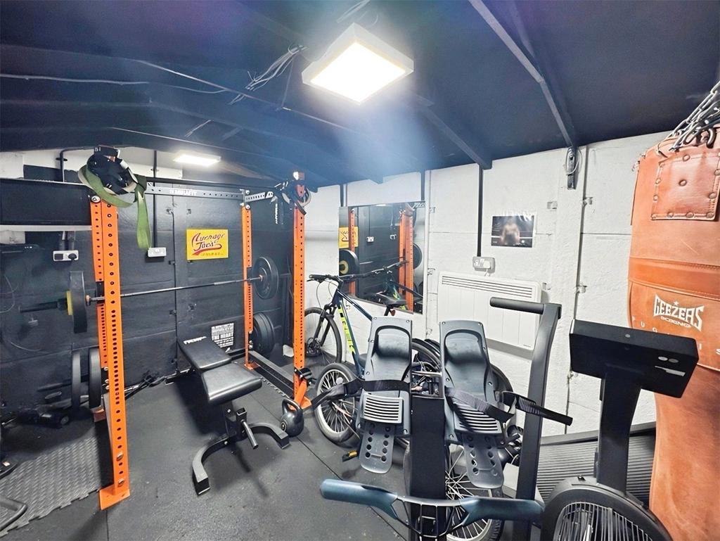 Inside Garage