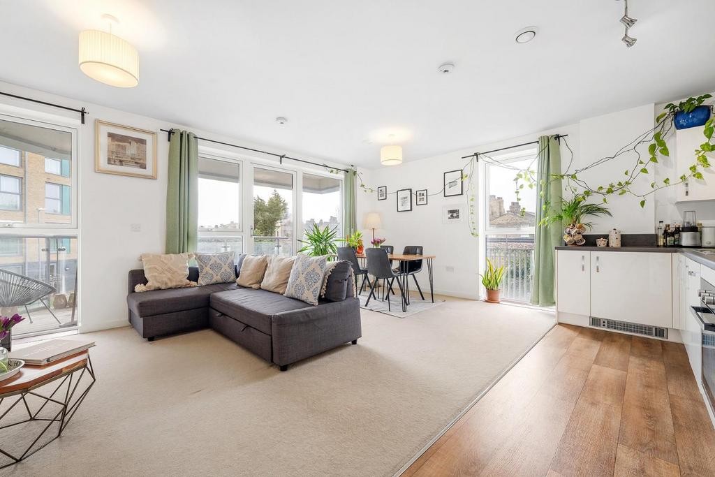 Open-plan living area, open plan living