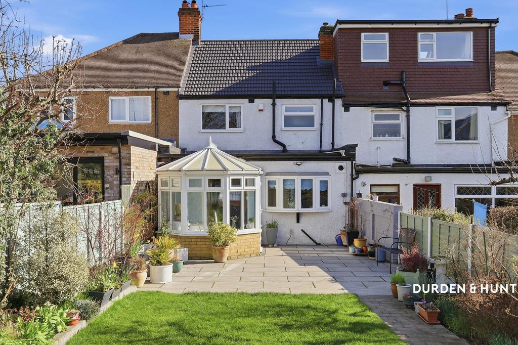 House exterior, garden