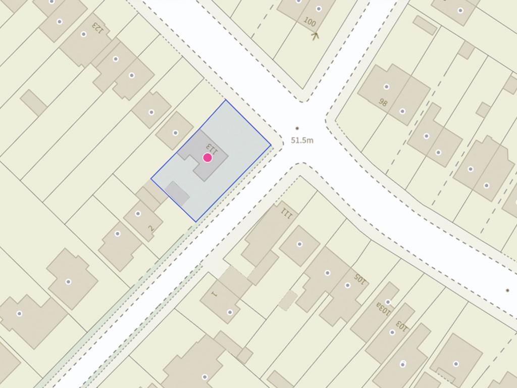 Position and Outline of Plot