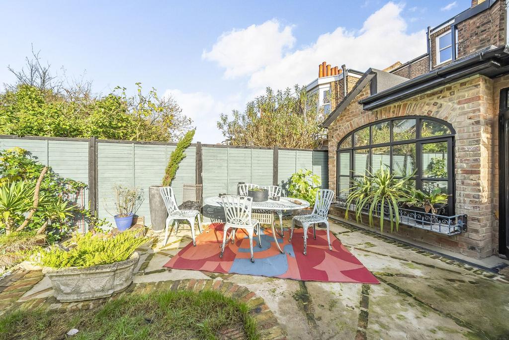 Patio view, garden