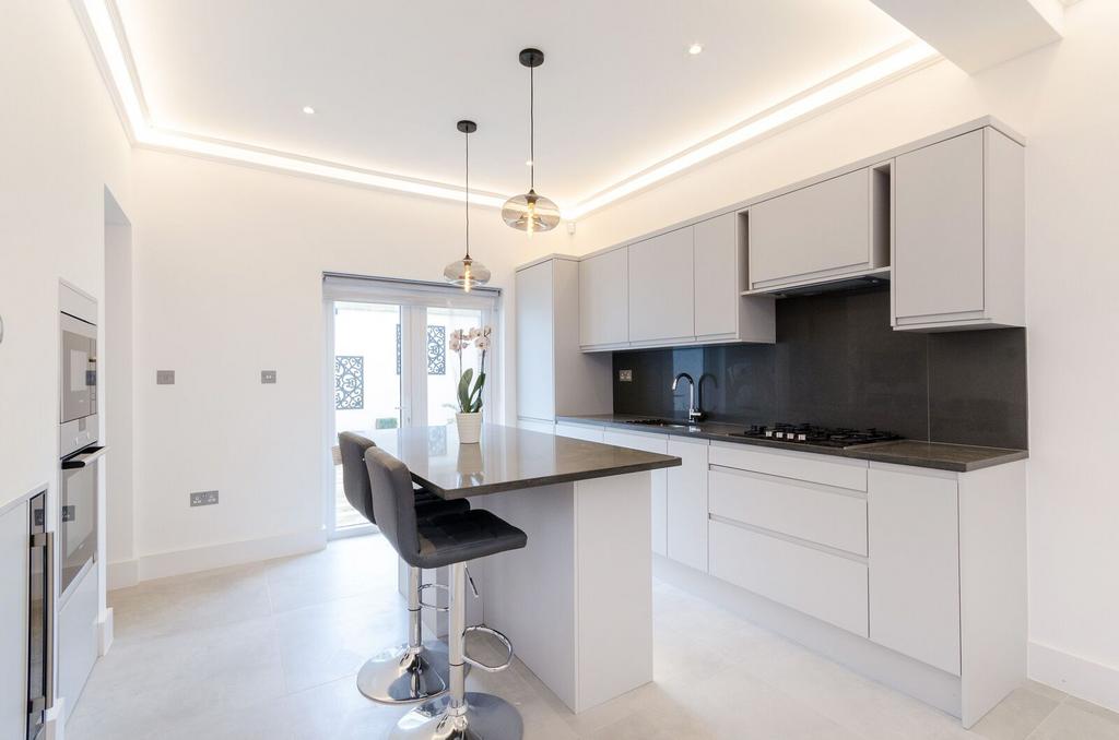 Open-plan living area, open plan living