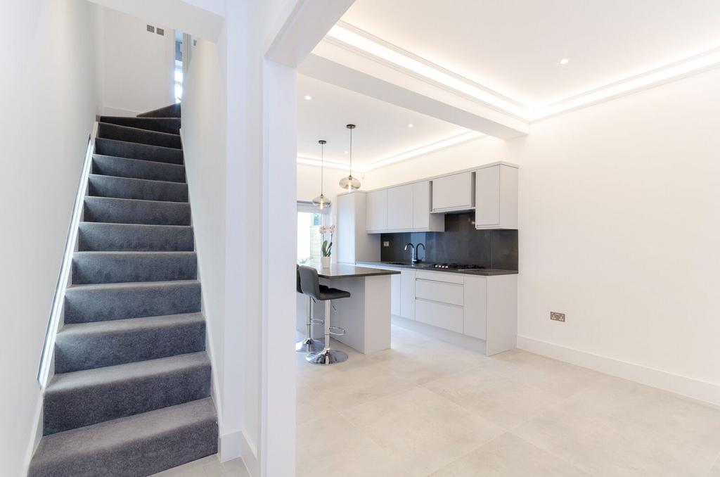 Open-plan living area, open plan living