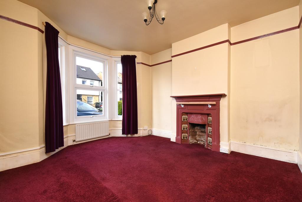 Living room, fireplace