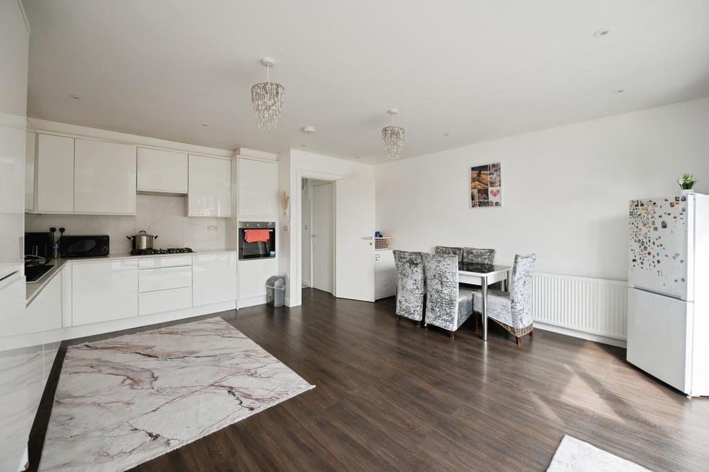 Open-plan living area, open plan living
