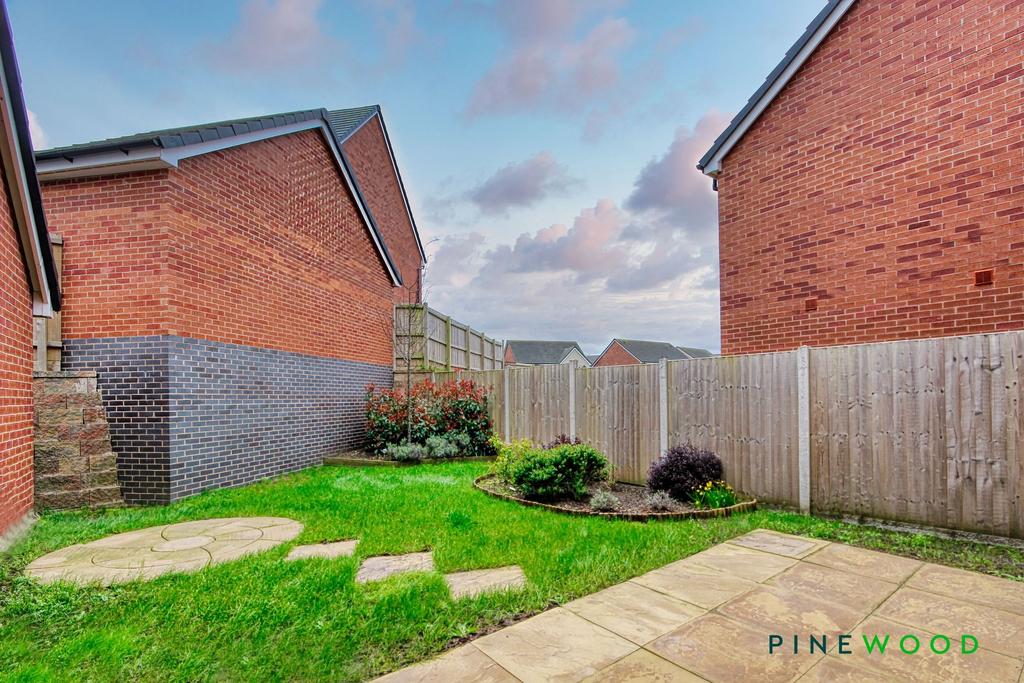 Rear garden