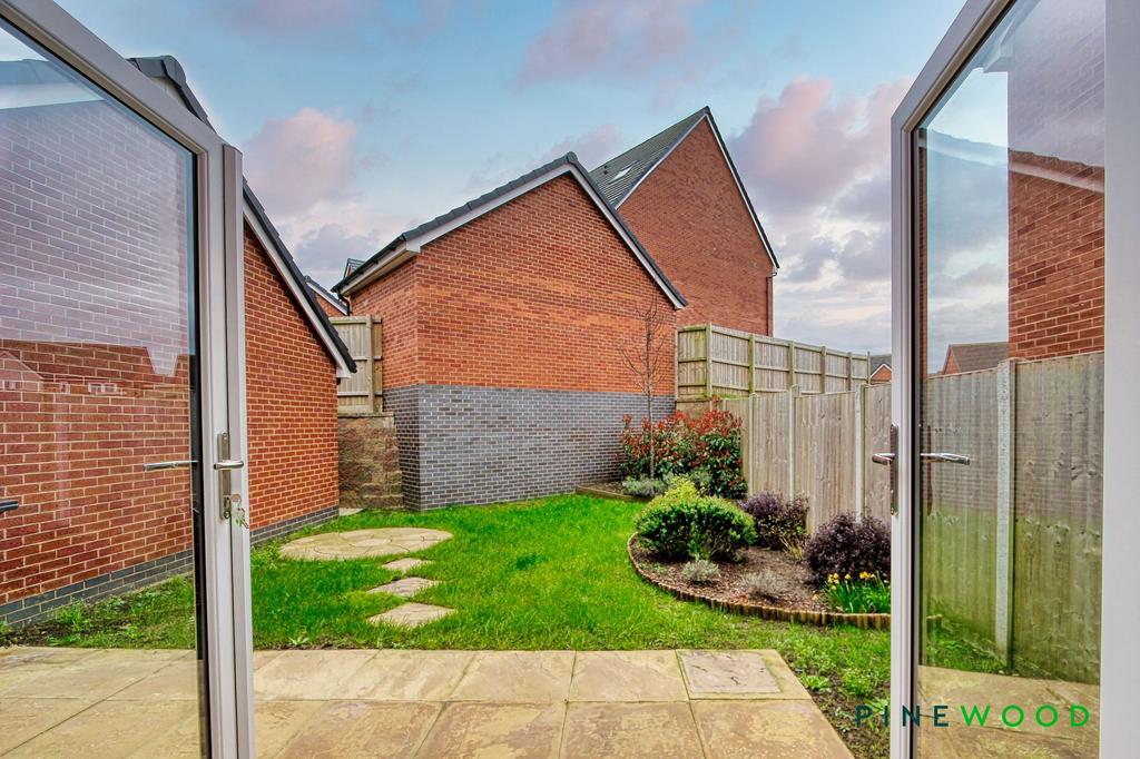 Rear garden