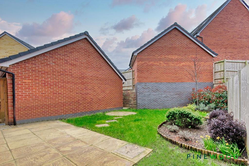 Rear garden