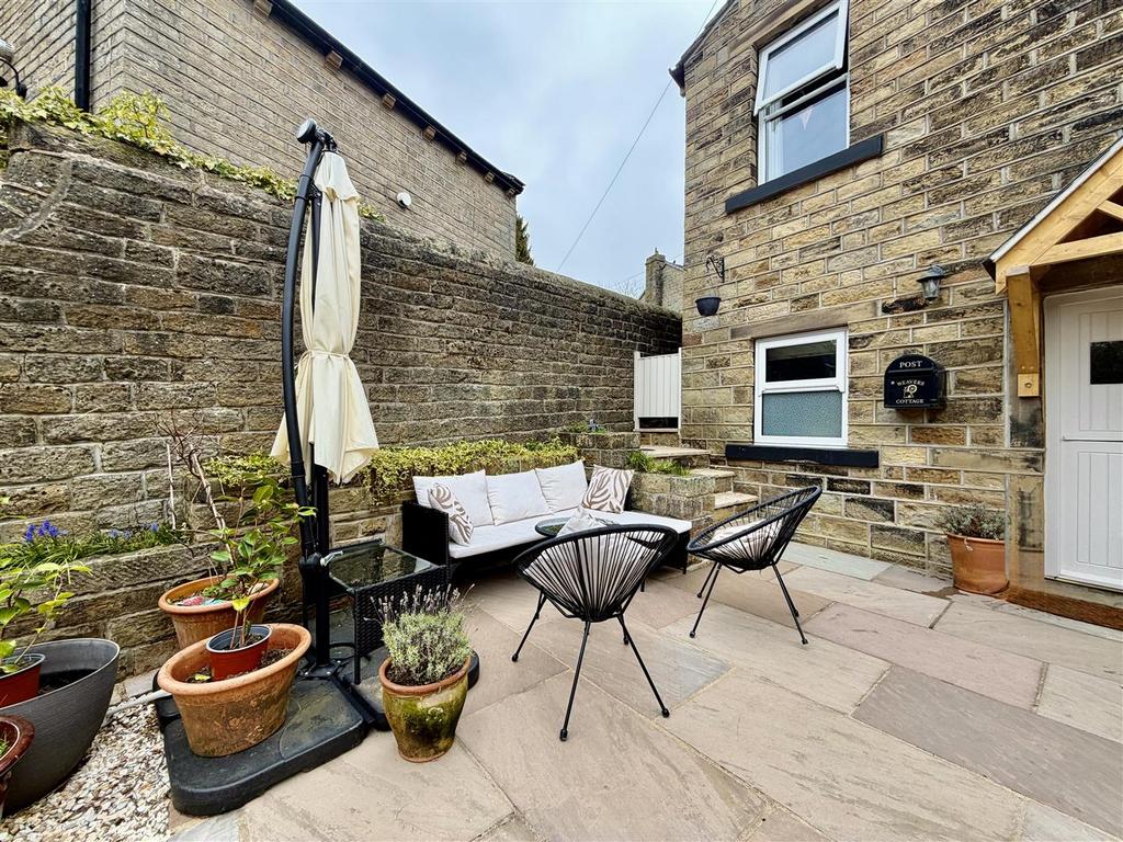 Rear garden and parking