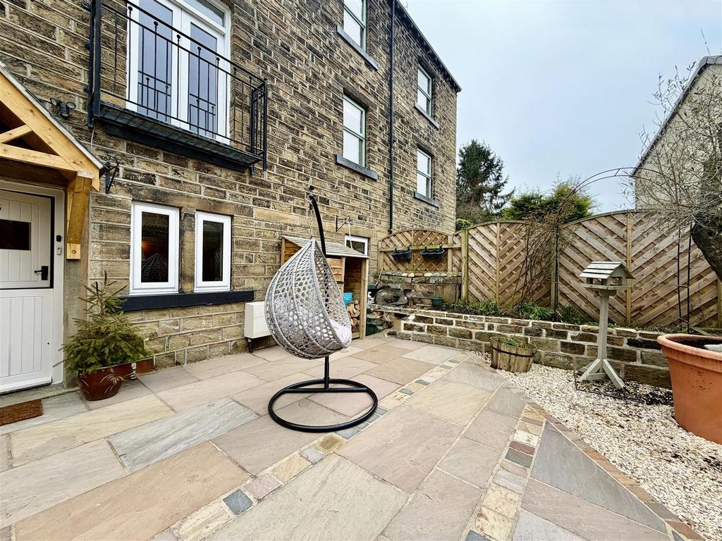 Rear garden and parking