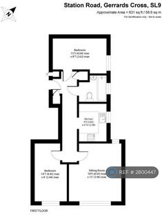 2 bedroom flat to rent, Browns Court Gerrards Cross, Gerrards Cross, SL9